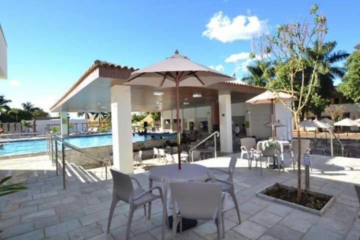Flat Di Roma Resort Internacional Caldas Novas Dış mekan fotoğraf