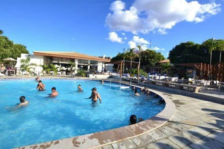 Flat Di Roma Resort Internacional Caldas Novas Dış mekan fotoğraf